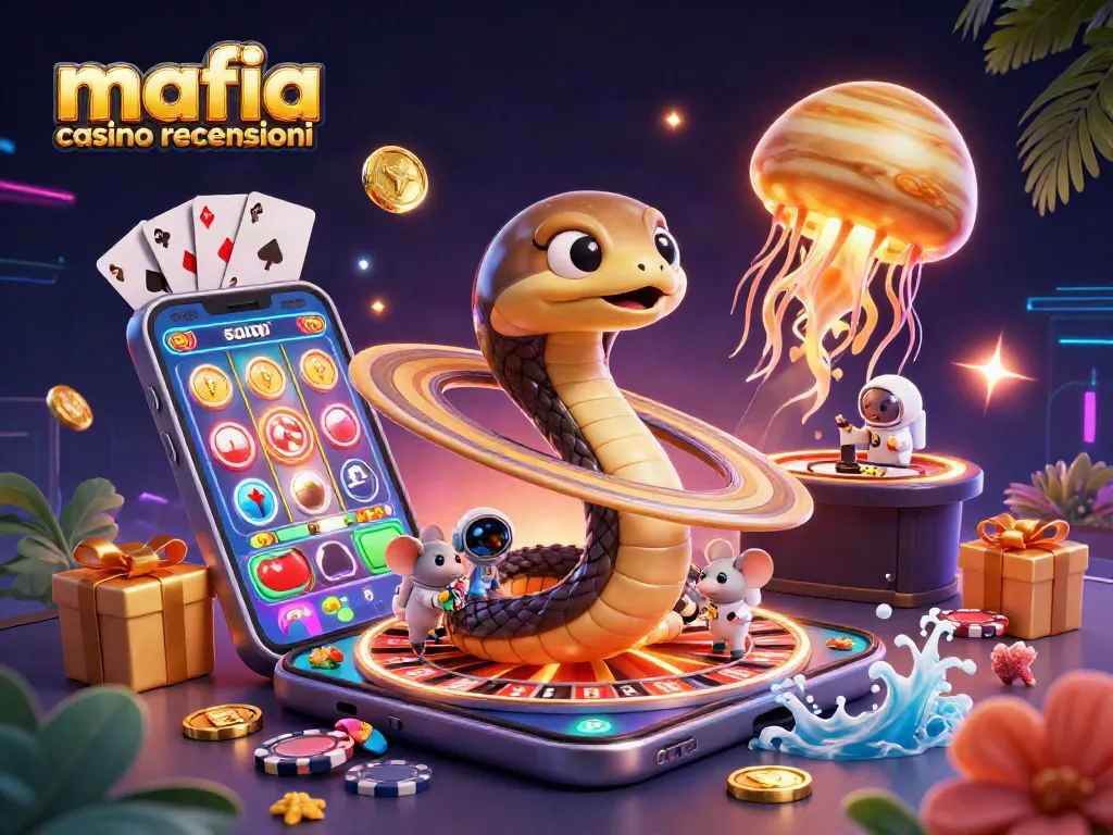 Experience immersive visuals with mafia casino recensioni showcasing cosmic gambling themes and vibrant gaming elements.