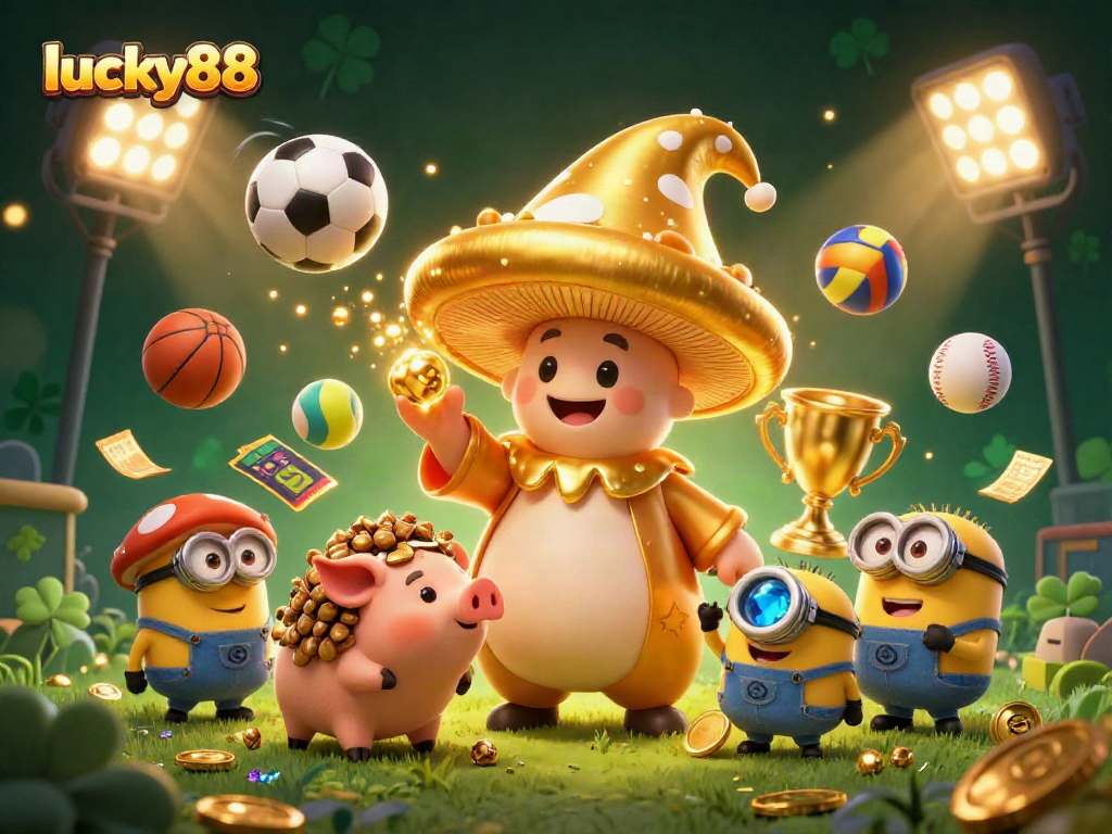 Engage with lucky88's magical casino adventure featuring vibrant characters and dynamic gaming elements!